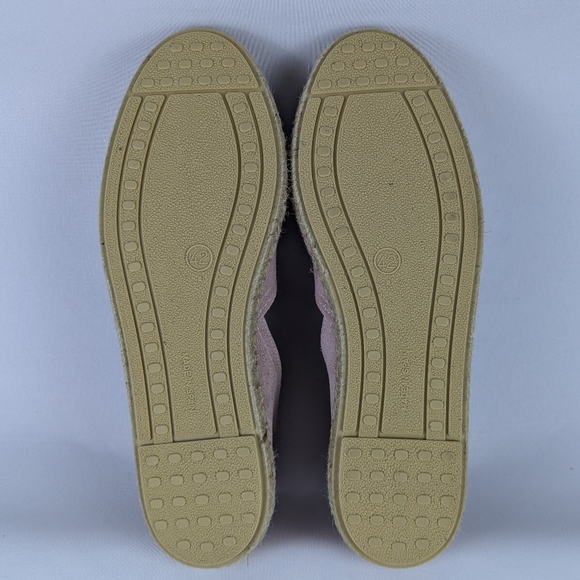 Verbenas Espadrilles Carmen Suede Leather Closed Toe Antique Blush EU42 11 NWT - Picture 11 of 16